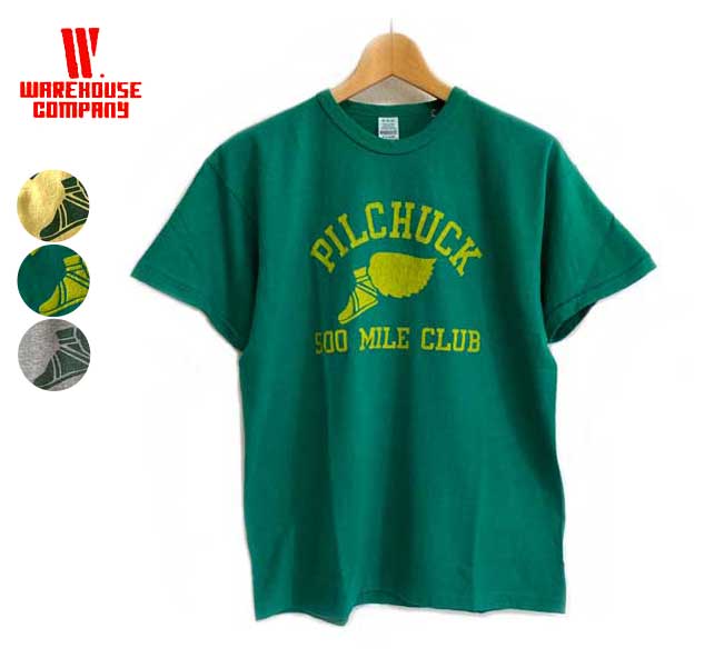 웨어하우스 WAREHOUSE PILCHUCK 반팔 티셔츠 ND-HAND 4064 - 상품 이미지
