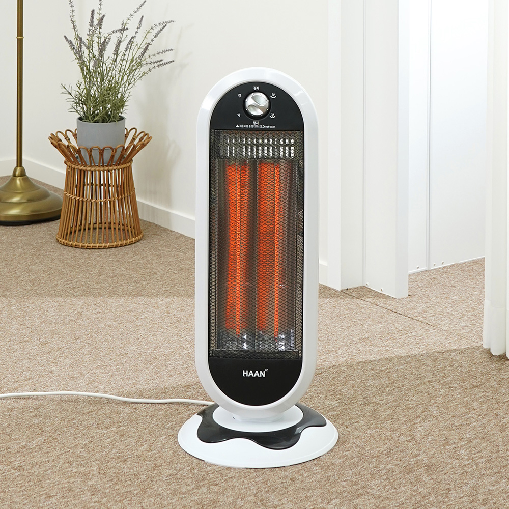 한경희 자동회전 2단 카본 전기난로 HAAN-Q2000