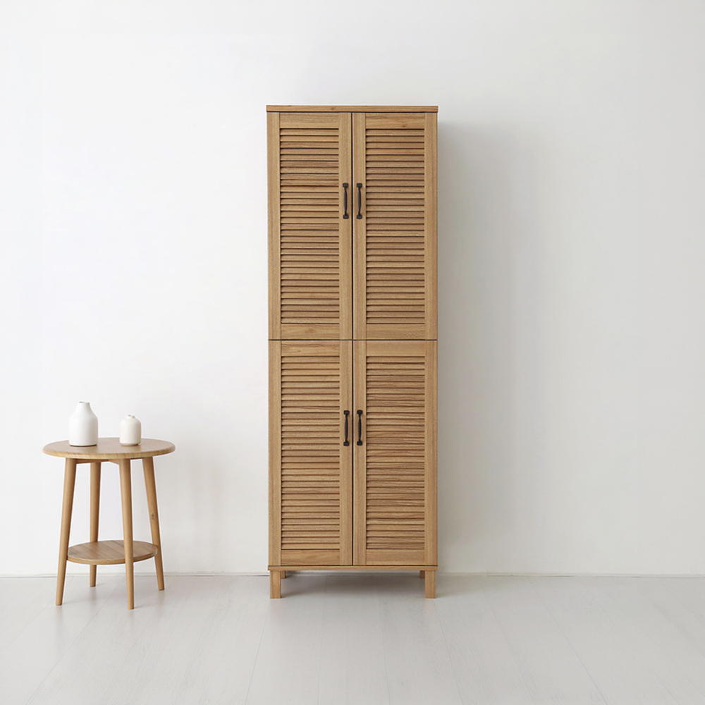 헤인 높은4문 수납장 SHBM17360 일반형 600mmx350mmx1730mm, 2단, 캄포어베니어 8275.6555