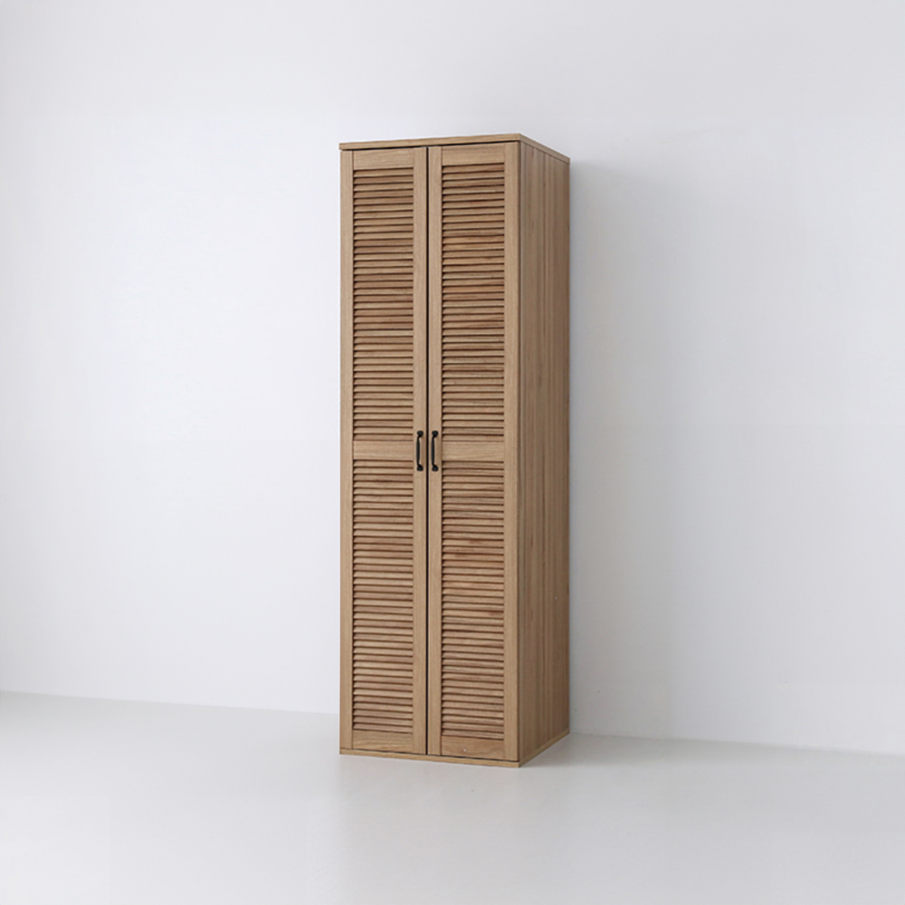 헤인 선반수납장 2문 60195 600mmx590mmx1950mm, 6단, 캄포어베니어 8045.1982 - 상세 이미지 2