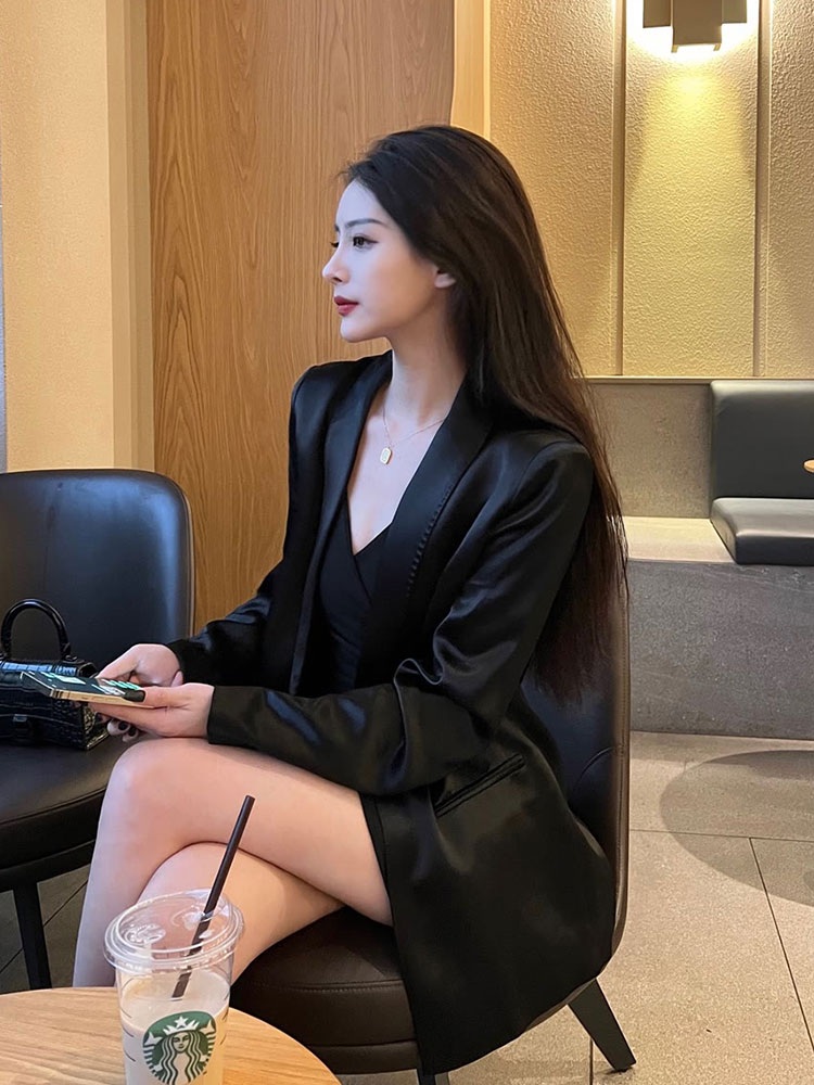 스캔들 60화 한채영 자켓 정장 문정인 가을 세련된 의상 옷 패션 - 상세 이미지 4