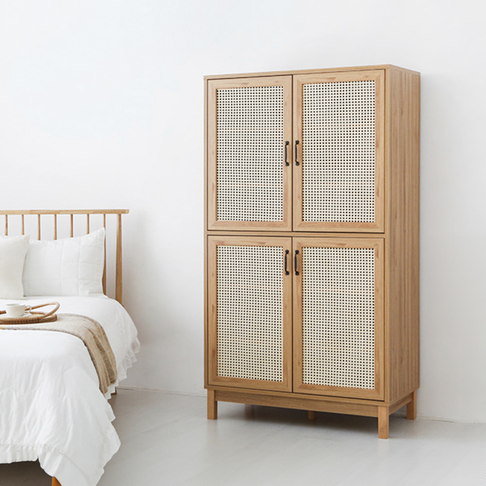 벤탄 선반수납장 4문 CHM180100R 1000x520x1800mm, 2단, 캄포어베니어 5942.9822 이미지 6