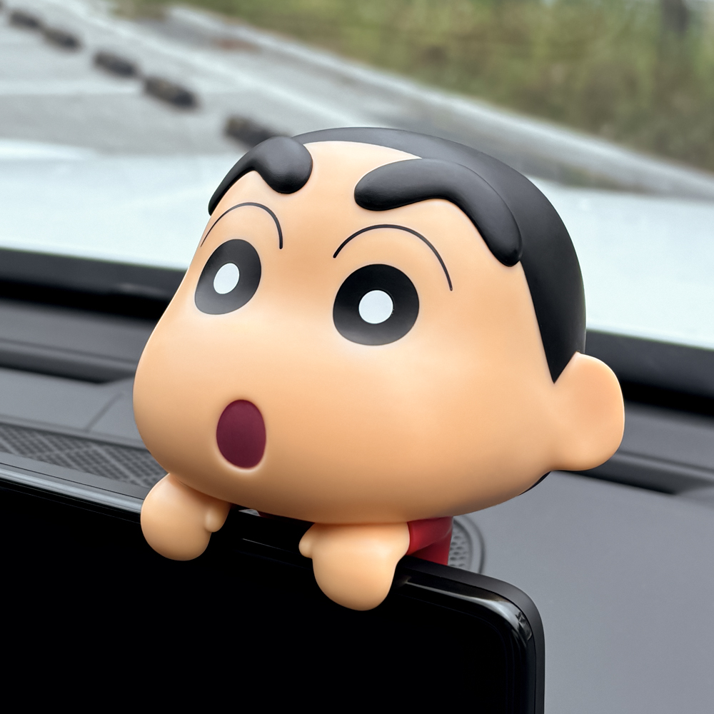 벨르아망 짱구는 못말려 캐릭터 차량용 모니터 네비게이션 방향제 걸이형 짱구 블랙체리