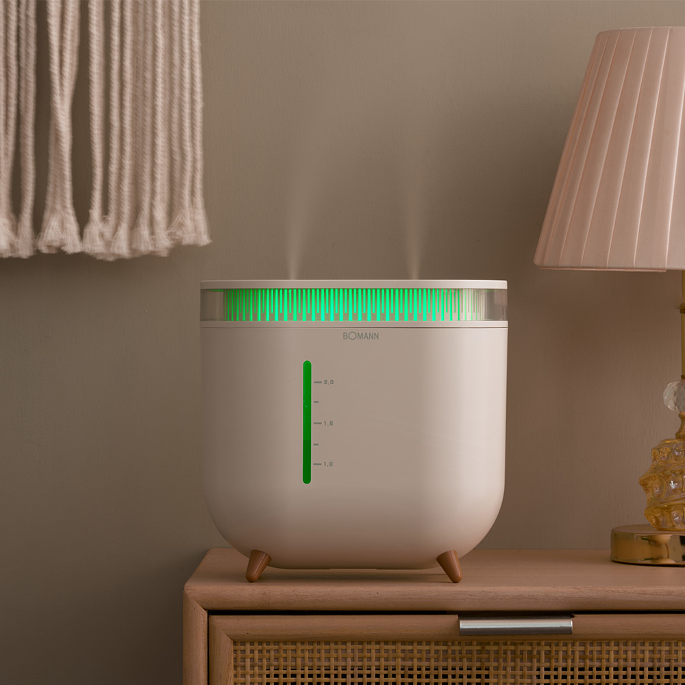 보만 2L 가습기 무선가습기 무소음 무드등가습기