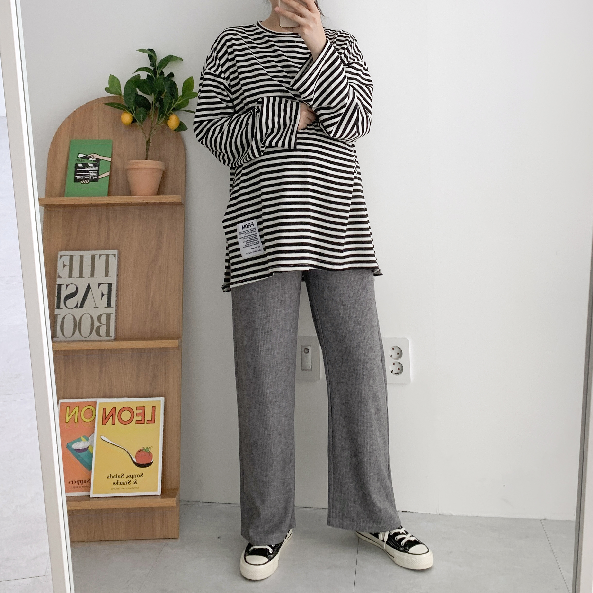 복대 임산부바지 임산부팬츠 임부밴딩팬츠 이미지 7