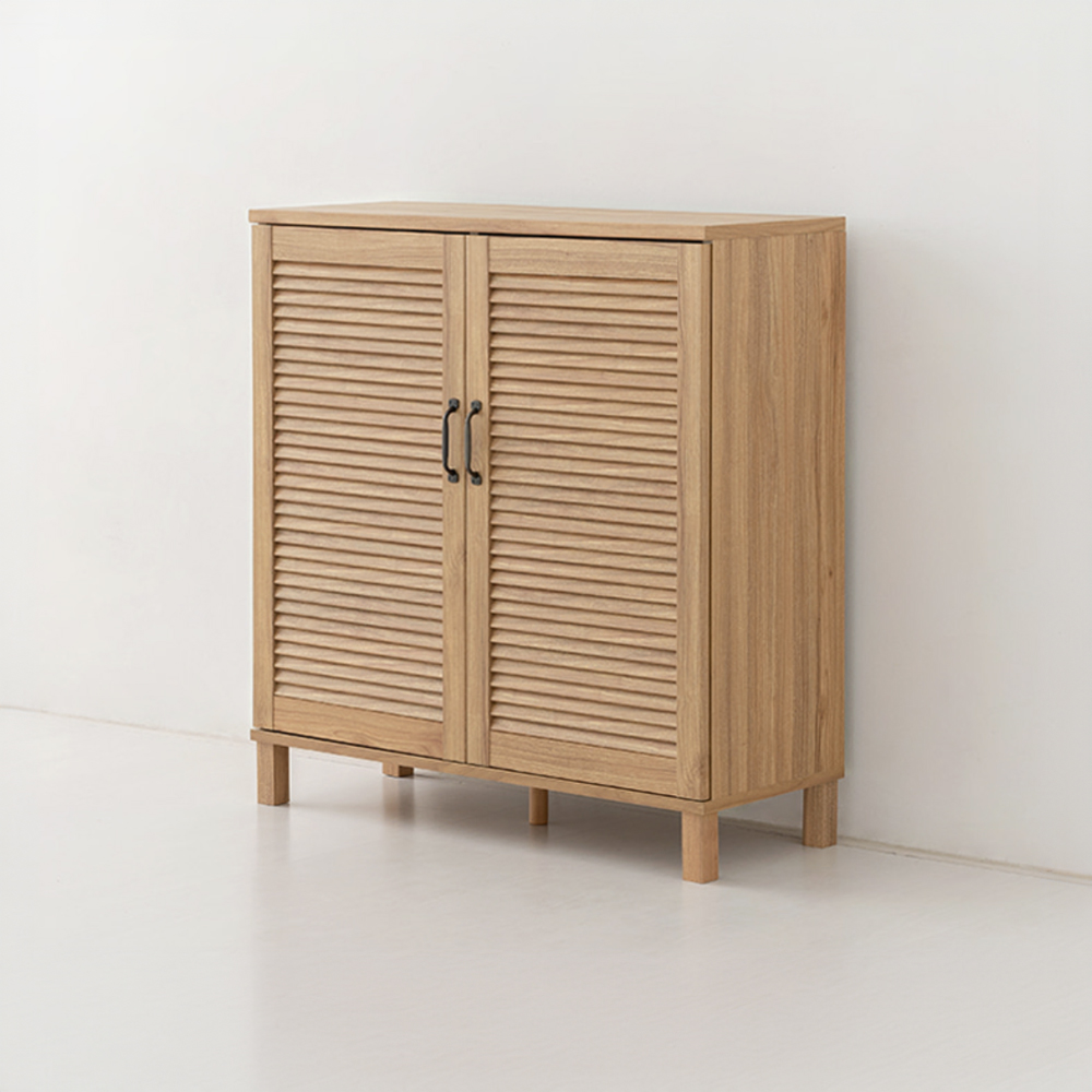헤인 낮은2문 수납장 SHBM9490D2 일반형 900x370x935mm, 2단, 캄포어베니어 3964.2633 - 상세 이미지 2