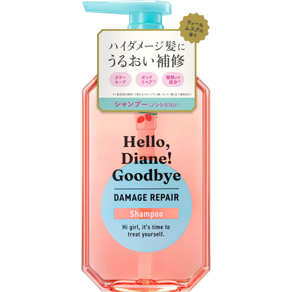 일본샴푸 헬로 다이앤 굿바이 극손상모 샴푸 400ml