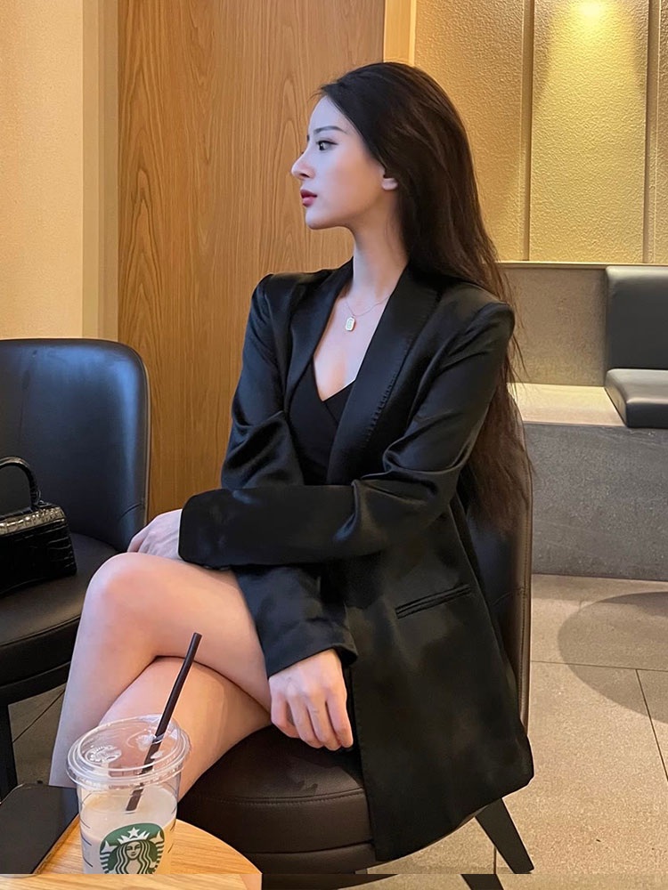 스캔들 60화 한채영 자켓 정장 문정인 가을 세련된 의상 옷 패션 - 상세 이미지 3