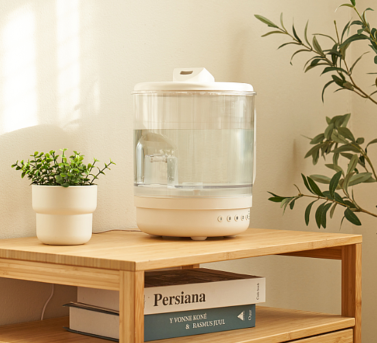 퓨어코치 HUB300A 완벽 세척 3L 대용량 초음파 가습기