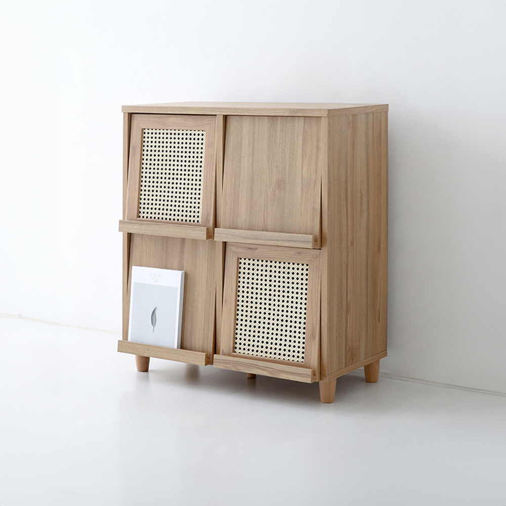 벤탄 4문 수납장 9280 NFM9080FRT 820x400x920mm, 2단, 캄포어베니어 1299.7207 - 상세 이미지 2