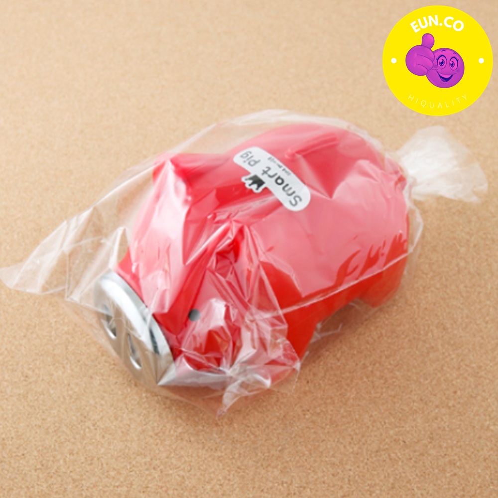 추억의 빨간 저금통 돼지저금통 티끌모아태산 동전모으기 - 상품 이미지