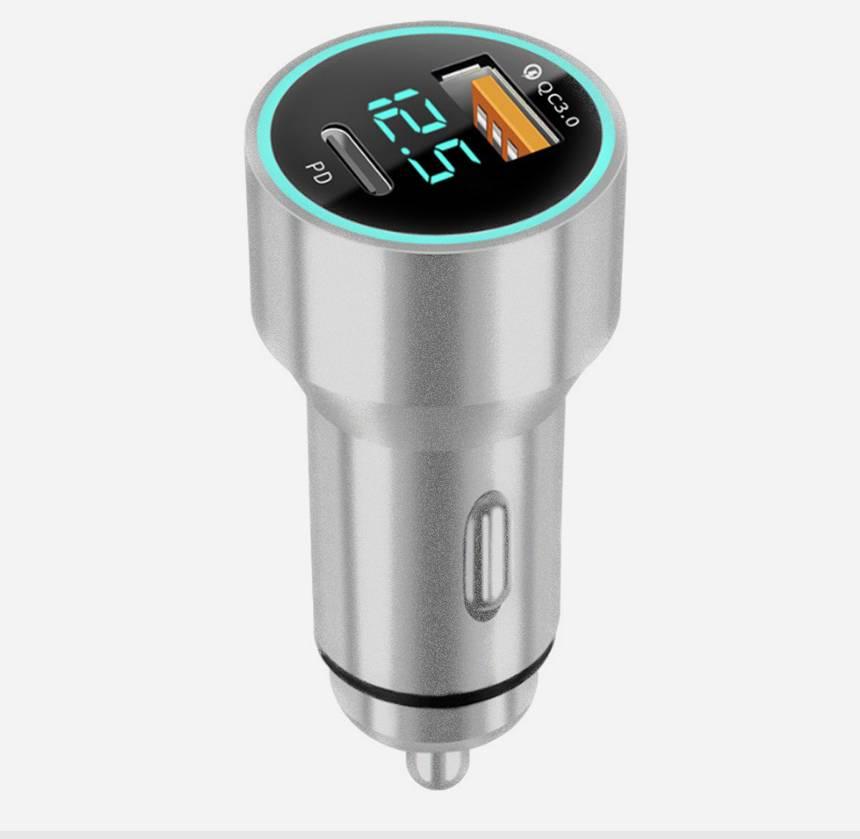 USB 매립 시거 잭 차량 시거잭전압계 충전 - 상세 이미지 2