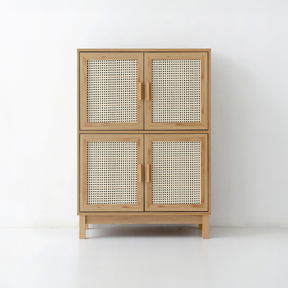 벤탄 4문 수납장 CHM12890 900x415x1280mm, 2단, 캄포어베니어 8483.8790 - 메인 이미지