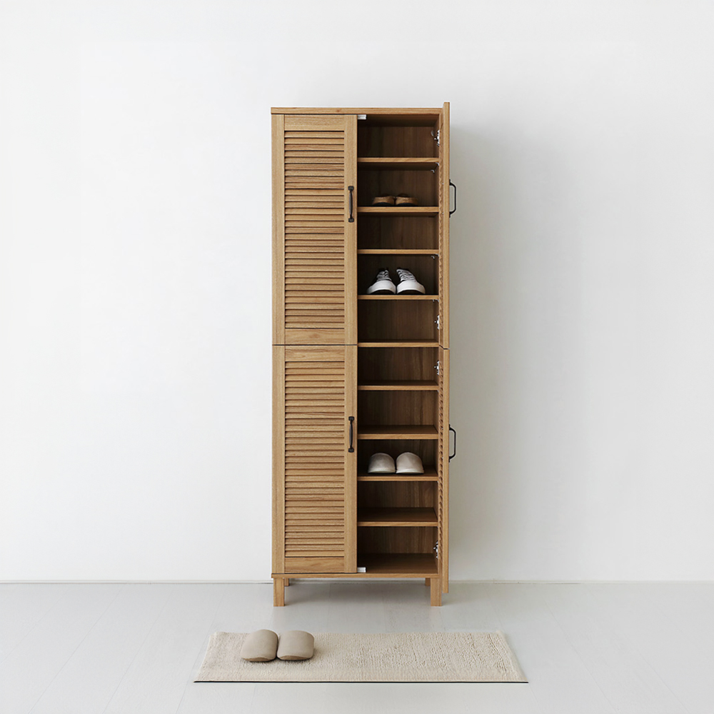 헤인 높은4문 수납장 SHBM17360 일반형 600mmx350mmx1730mm, 2단, 캄포어베니어 8275.6555