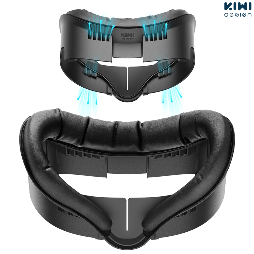 메타퀘스트3 안면폼 키위 V3 가죽 환기커버 빛샘방지 악세사리 제품 이미지