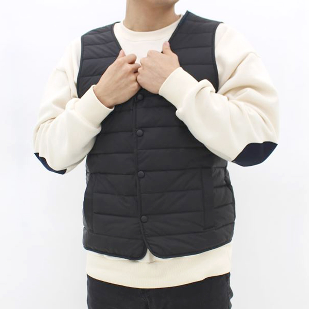 남녀 패딩 조끼 간절기 초경량 방수 바람막이 보온 아우터