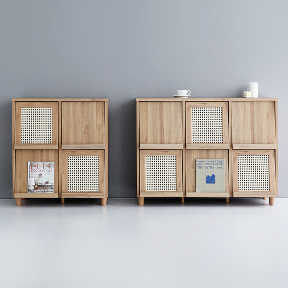 벤탄 6문 수납장 92120 NFM90120FRT 120x400x925mm, 2단, 캄포어베니어 5609.0462 이미지 8