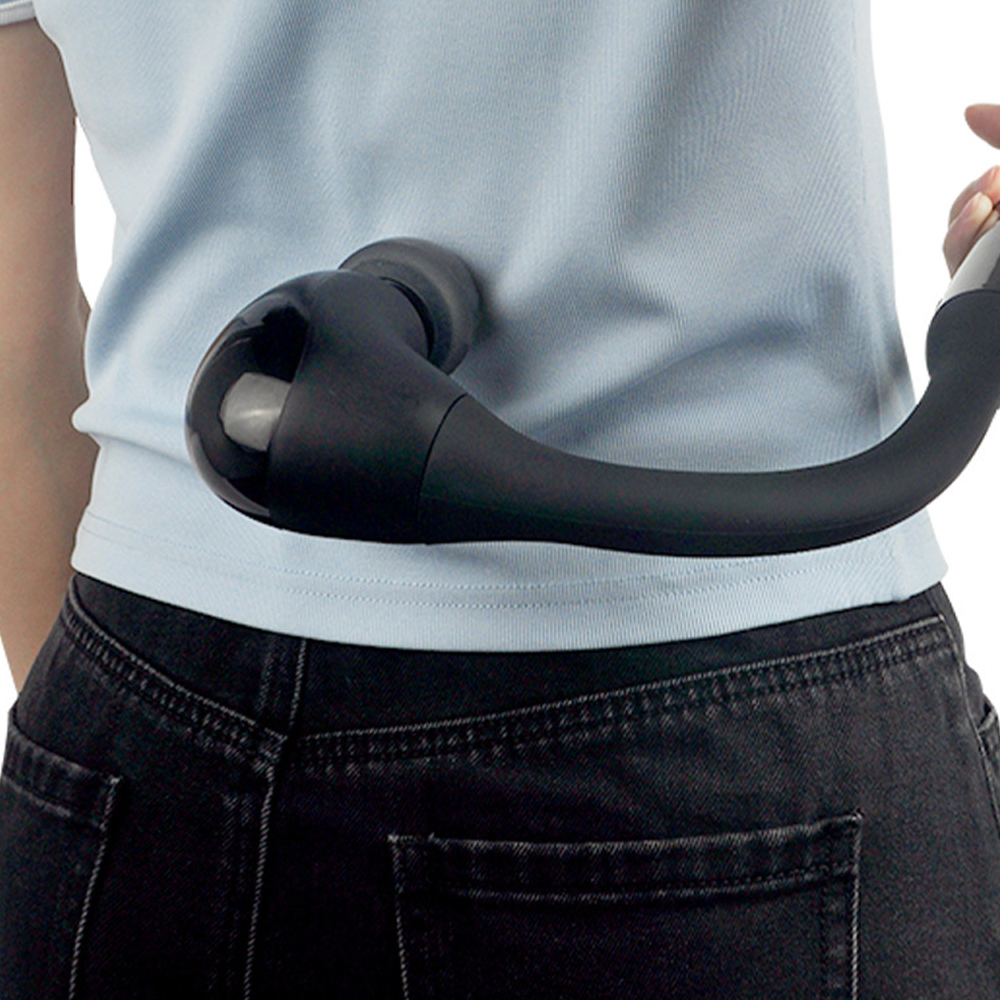 갈고리형 무선 전동 마사지건 전신 목 어깨 진동 마사지기 - 상세 이미지 4