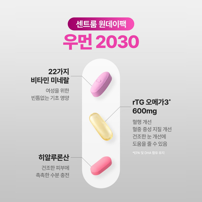 센트룸 원데이팩 우먼 2030