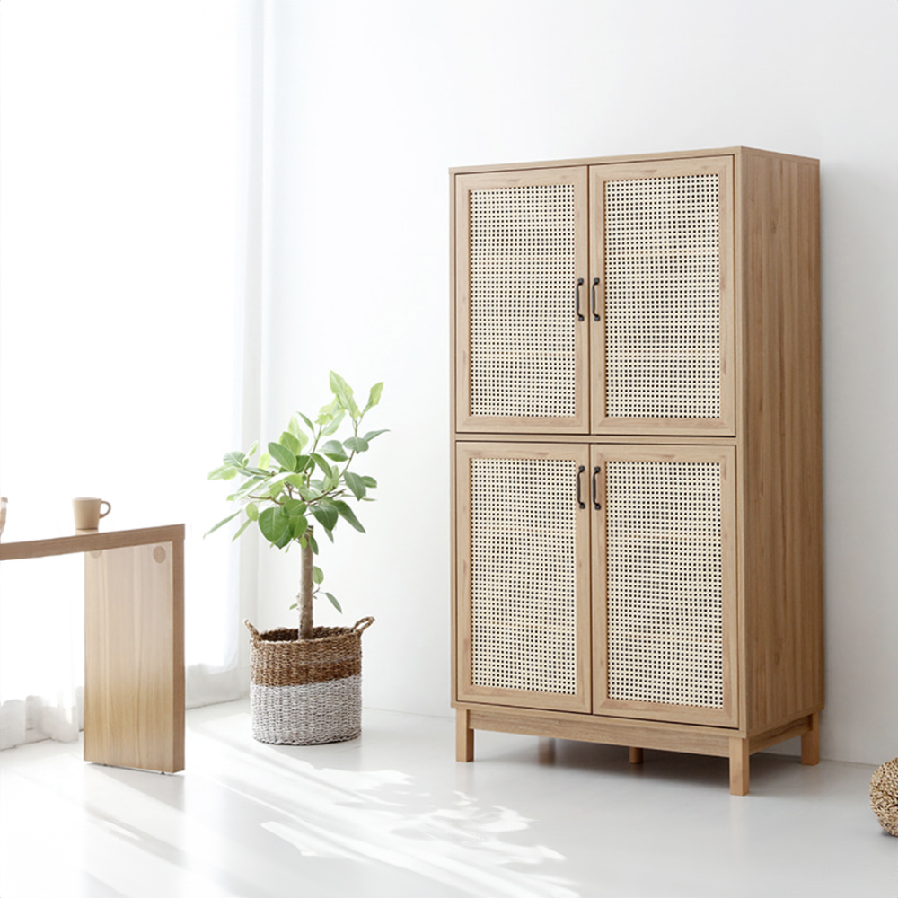 벤탄 선반수납장 4문 CHM180100R 1000x520x1800mm, 2단, 캄포어베니어 5942.9822 이미지 8