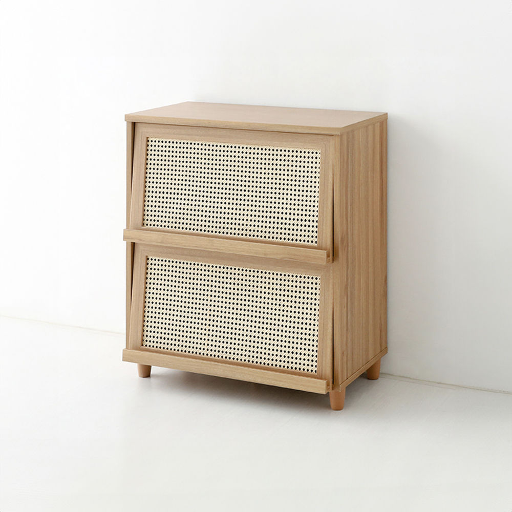 벤탄 2문 수납장 810x450x920mm, 2단, 캄포어베니어 3606.5379 - 상세 이미지 2