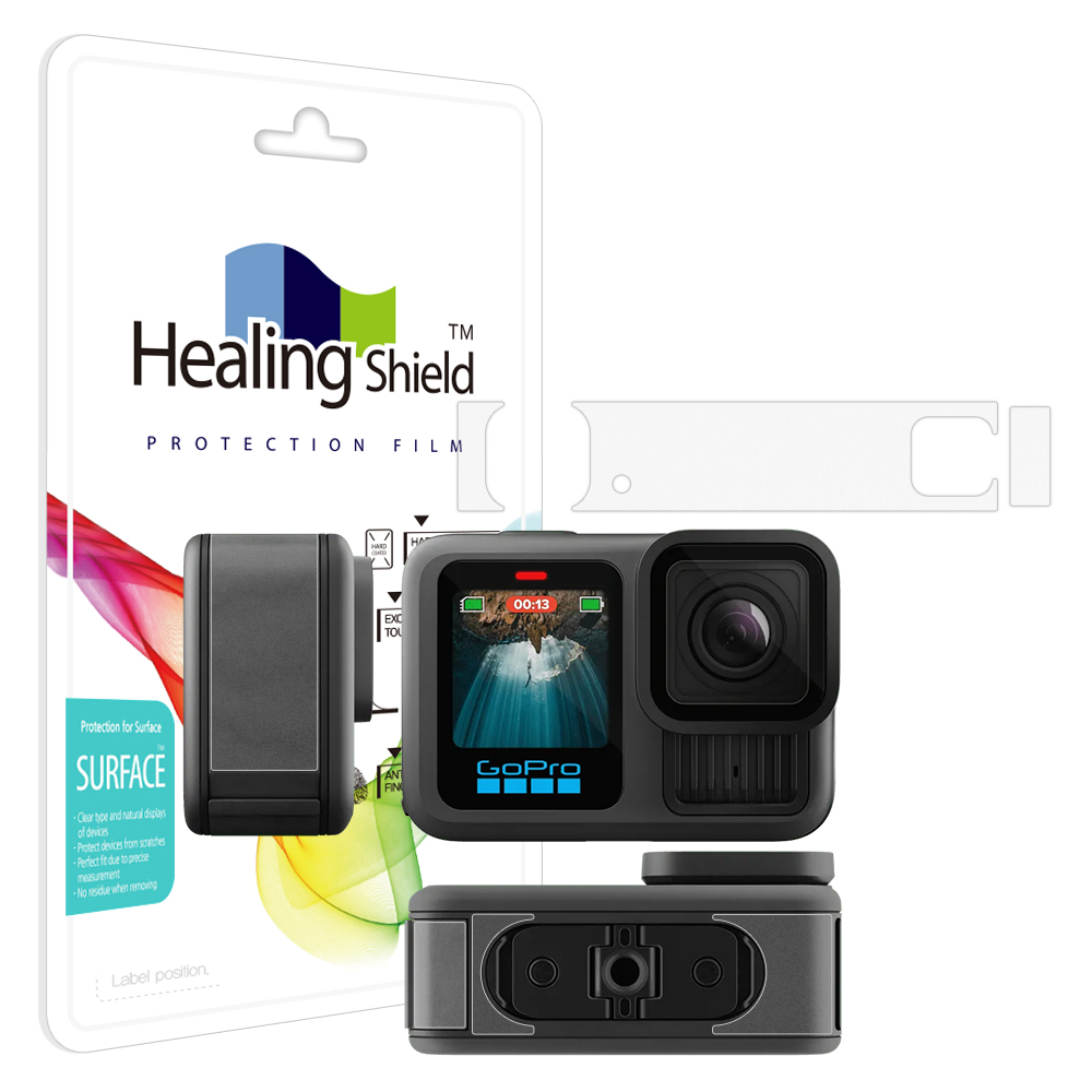 고프로 히어로13 블랙 무광 외부보호필름 2세트