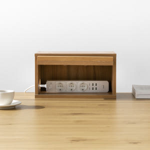 헤인 전선 정리함 NFM2240LD 미들브라운 실사용 후기 | 효과 있을까? - 상품 이미지 4