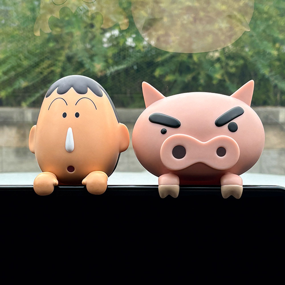 벨르아망 짱구는 못말려 캐릭터 차량용 모니터 네비게이션 방향제 걸이형 짱구 블랙체리