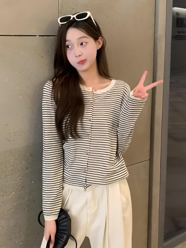 나의해리에게 2화 신혜선 가디건 긴소매 주은호 캐주얼 라운드넥 의상 옷 패션 - 상세 이미지 3