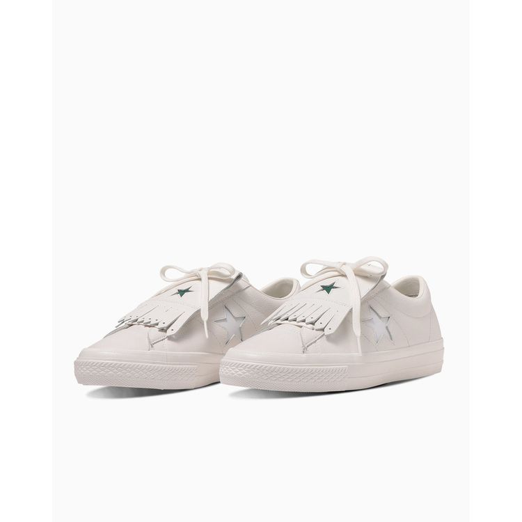 컨버스 CONVERSE 50주년 원스타 GF QT 가죽 태슬 골프화 33500380 - 상세 이미지 2