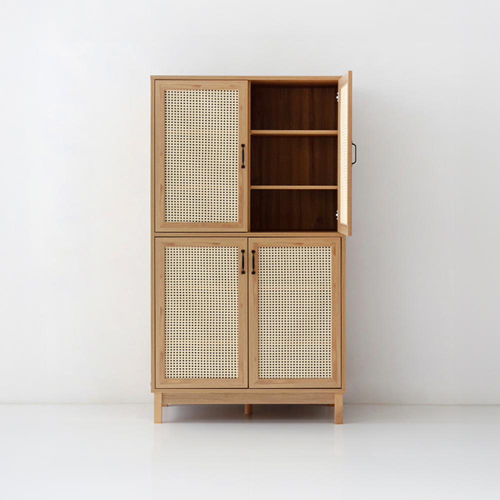 벤탄 선반수납장 4문 CHM180100R 1000x520x1800mm, 2단, 캄포어베니어 5942.9822 - 상세 이미지 3