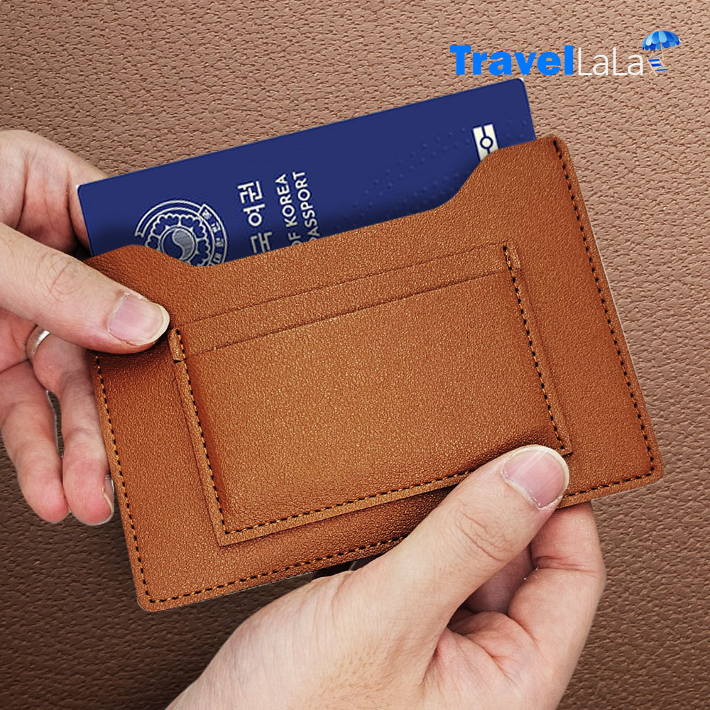 여권케이스 안티스키밍 RFID 차단 파우치 해외여행 가방 가죽 지갑 해킹방지