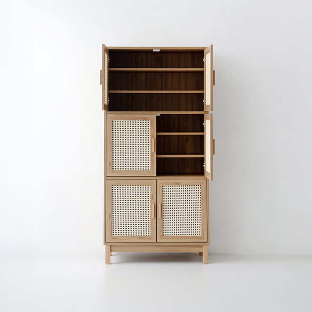 벤탄 6문 수납장 CHM18390 900x415x1830mm, 3단, 캄포어베니어 4027.9984 - 상세 이미지 3