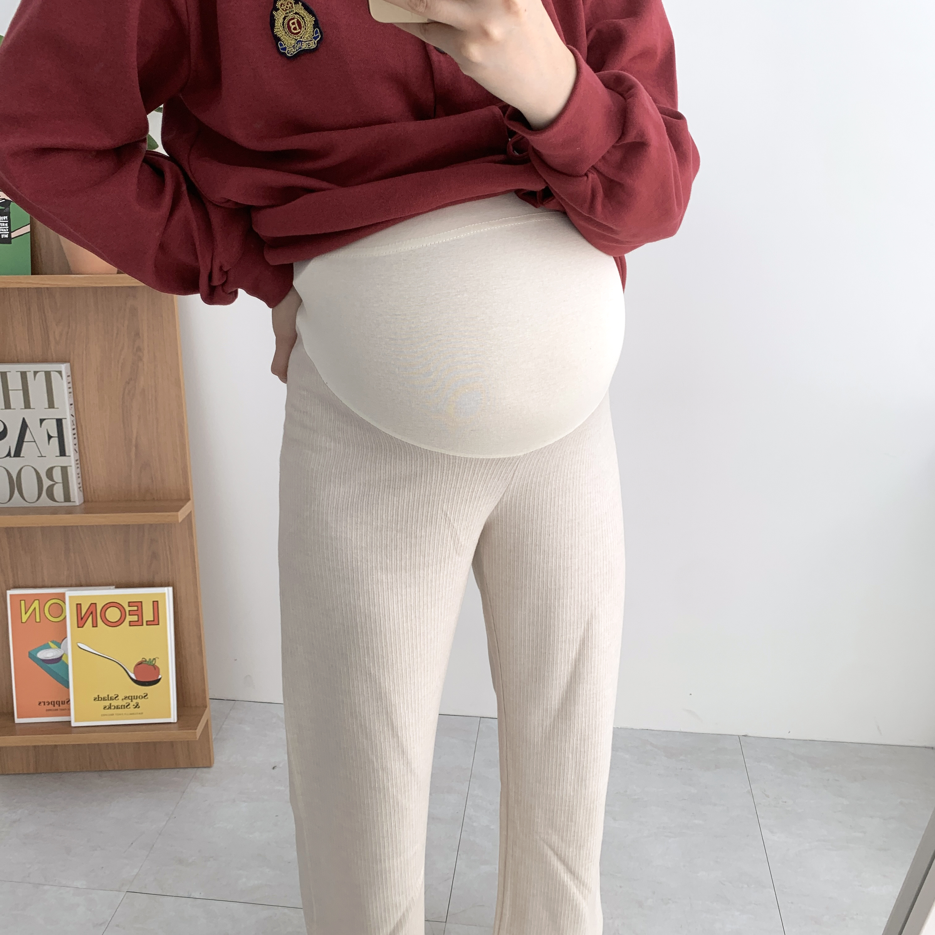 복대 임산부바지 임산부팬츠 임부밴딩팬츠 - 상세 이미지 3
