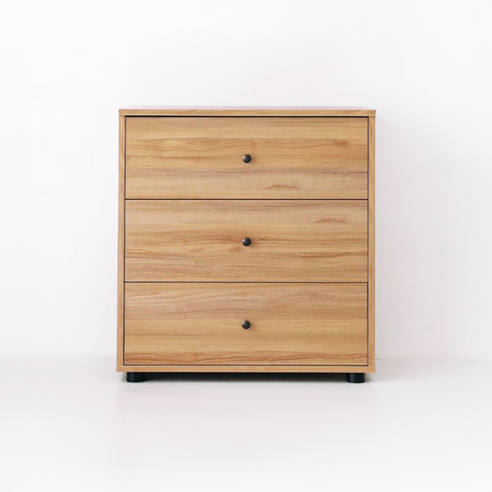 밀캄 서랍장 CHM7570 700x400x750mm, 3단, 캄포어베니어 1449.4350 - 메인 이미지