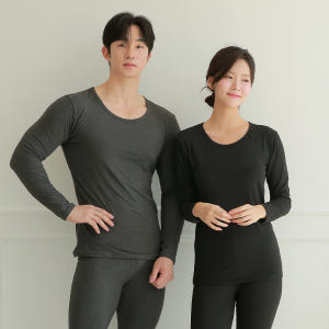 핑크앤다이아 남녀공용 피치기모 발열 내의 세트 얇은 웜웨어 청소년 정장용... 착용 후기 | 사이즈/핏 총정리 - 상품 이미지 2
