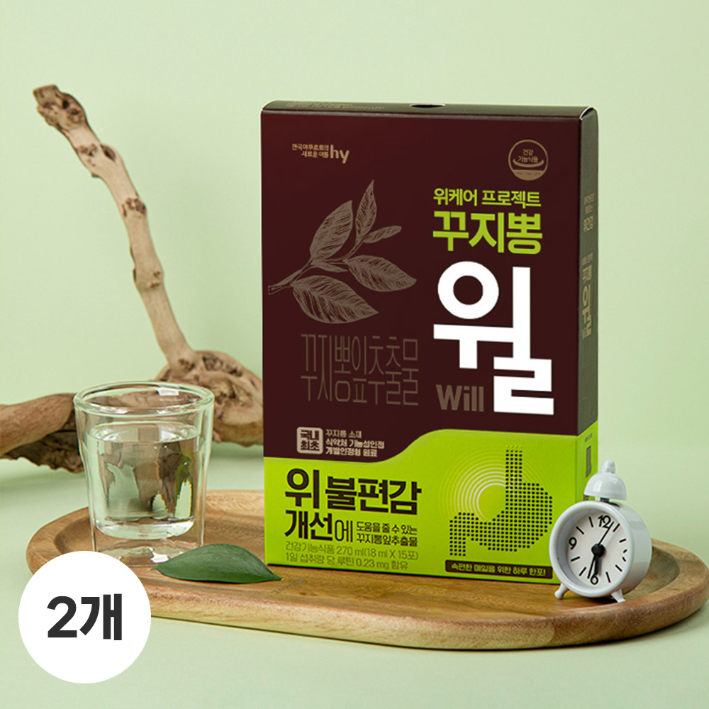 위케어 프로젝트 꾸지뽕 윌 (18mlx15포) 2개