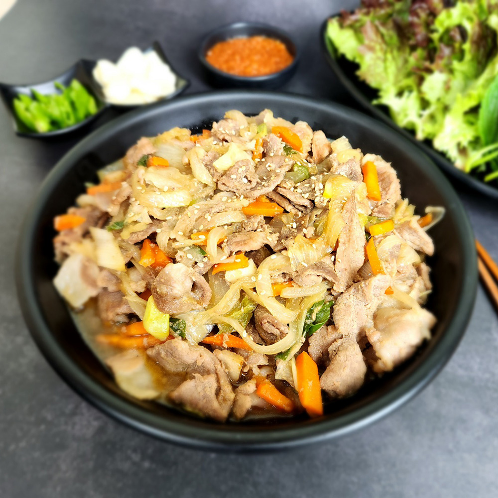 간장불고기 300g(2인분내외) 단짠 돼지 불고기 제육볶음 두루치기 불백 주물럭 - 상품 이미지