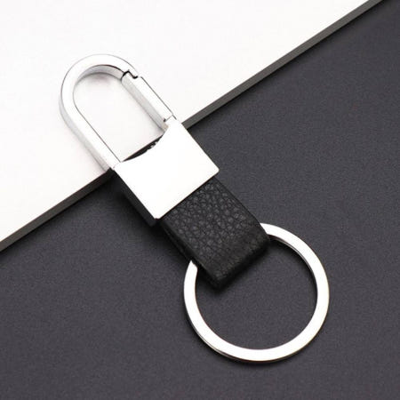 차키링 자동차 키홀더 열쇠고리 심플 차키홀더링 블랙