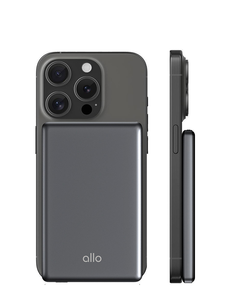 알로코리아 초슬림 코발트 아이폰 갤럭시 맥세이프 C타입 보조배터리 20W 5000mAh