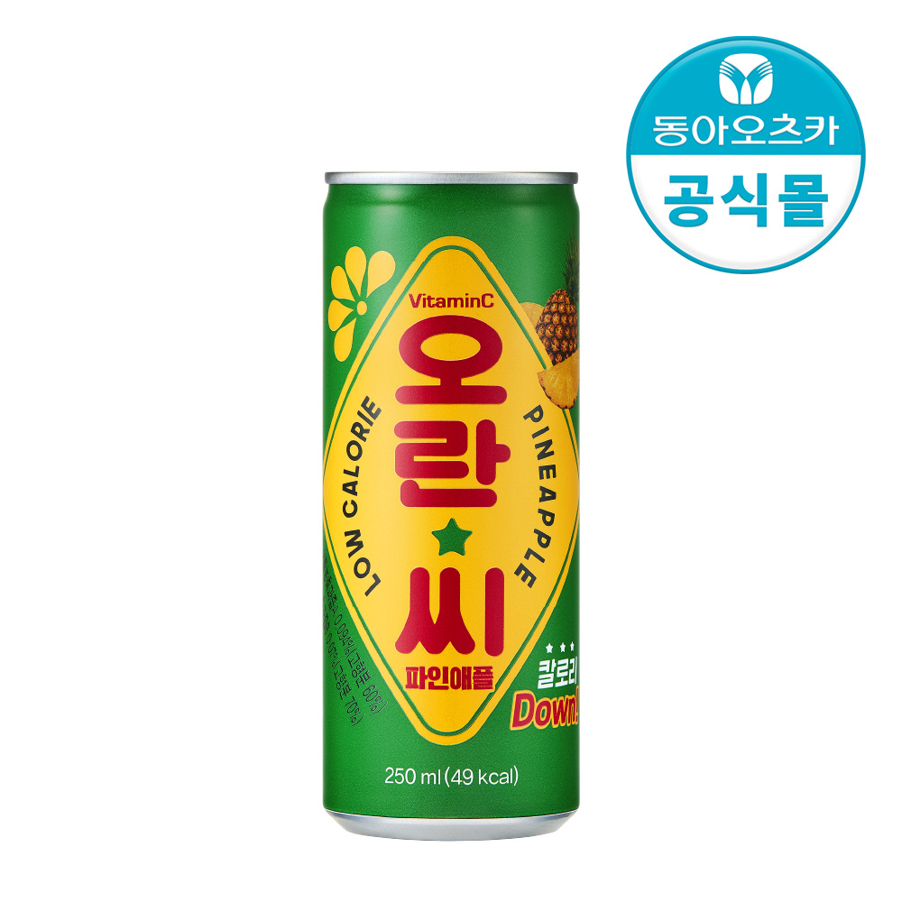 오란씨 파인애플, 250ml, 30개 - 상품 이미지