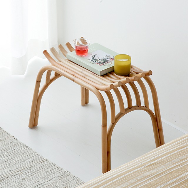 PASAR 사각스툴 43 라탄 CR0024 내추럴 3853.8198