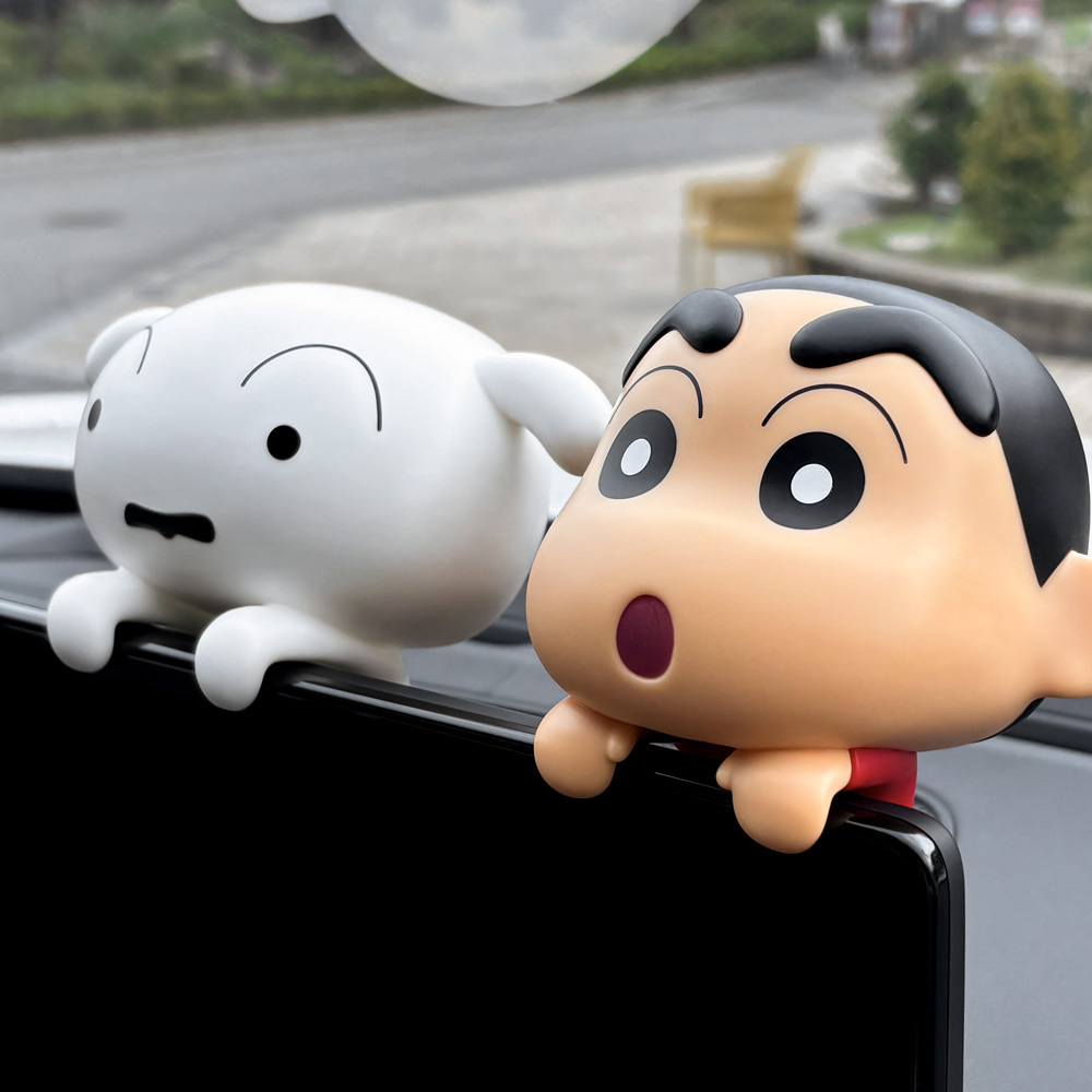 벨르아망 짱구는 못말려 캐릭터 차량용 모니터 네비게이션 방향제 걸이형 짱구 블랙체리
