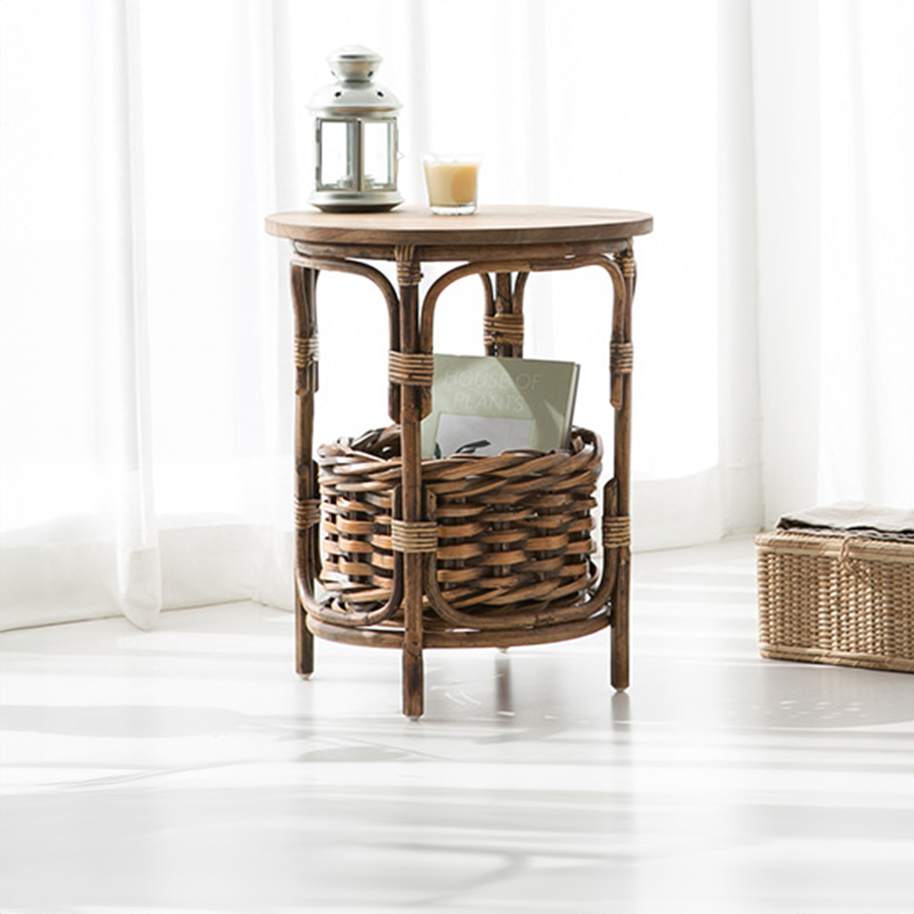 PASAR 원형테이블 45 라탄 CR0026 단일상품 7668.9477