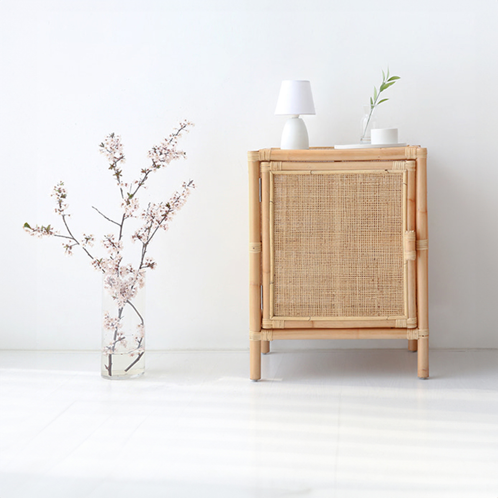 PASAR 1문 수납장 500650 라탄 CR0048 500mmx400mm650mm, 1단, 단일상품 2815.5083 - 상세 이미지 4