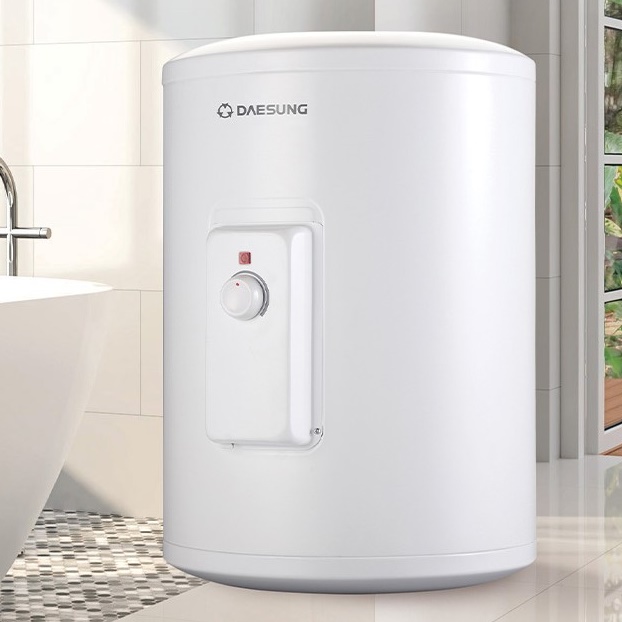 대성 바닥형 100리터 하향식 전기온수기 업소용 저장식 전기 온수기