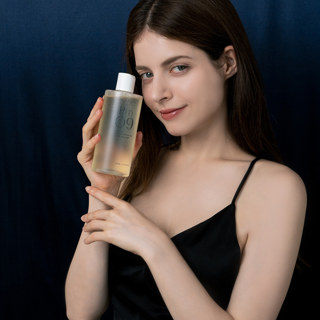 에이엠트리 퍼퓸 바디워시 향좋은 바디클렌저 저자극 샤워젤 Pm09 허그나이트, 300ml, 1개 - 상세 이미지 5