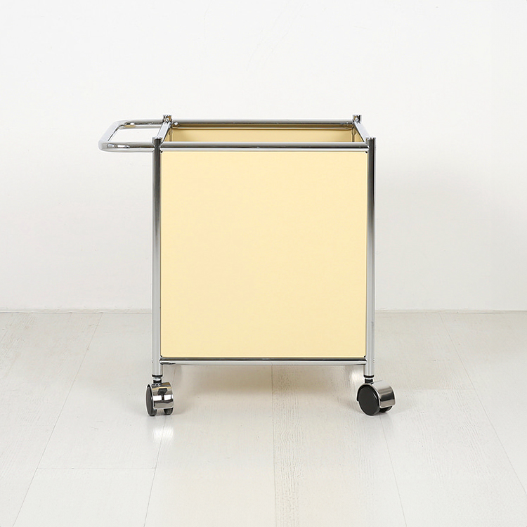 심플리 이동식 수납박스/사이드테이블 BC604 솔리드베이지 9653.1567