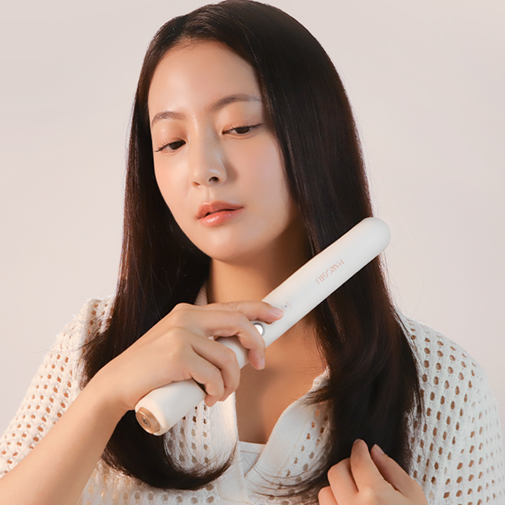 마르세이유 플로라터치 스탠딩 무선고데기 휴대용 매직기 전문가용