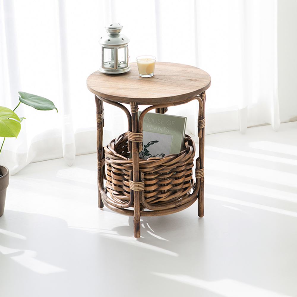 PASAR 원형테이블 45 라탄 CR0026 단일상품 7668.9477